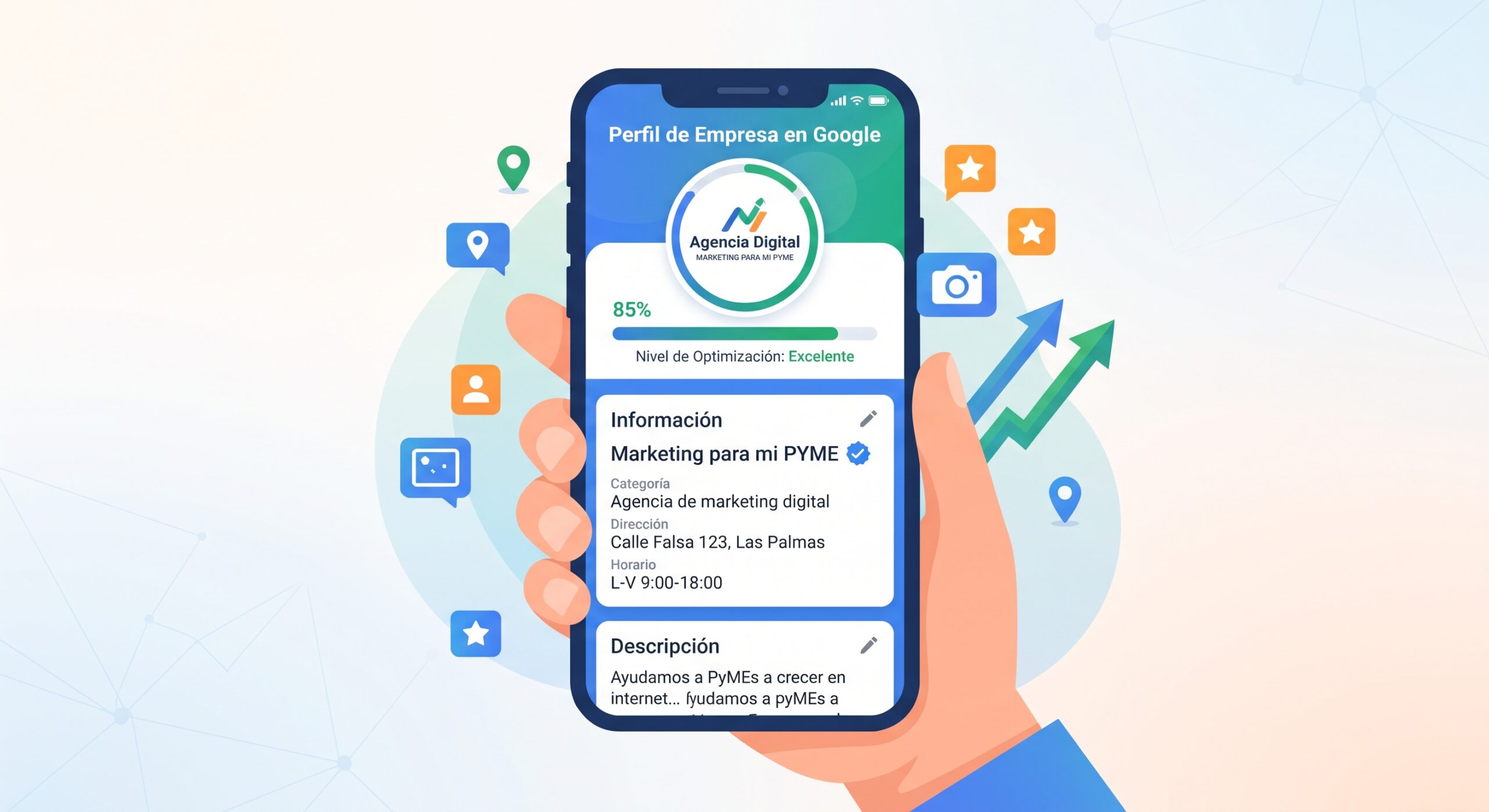 Cómo optimizar tu Perfil de Empresa en Google paso a paso