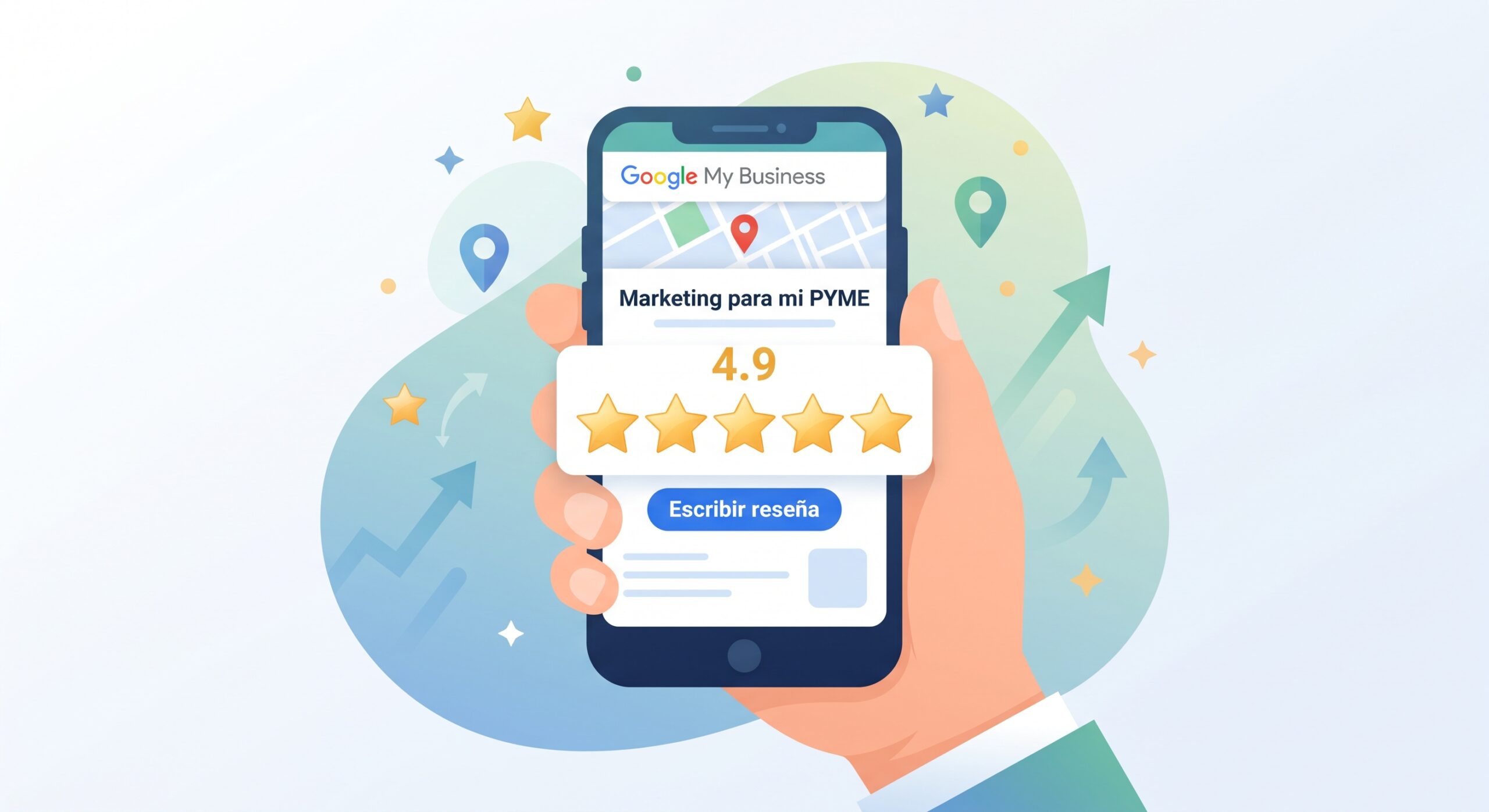Cómo conseguir reseñas en Google y subir posiciones en el mapa